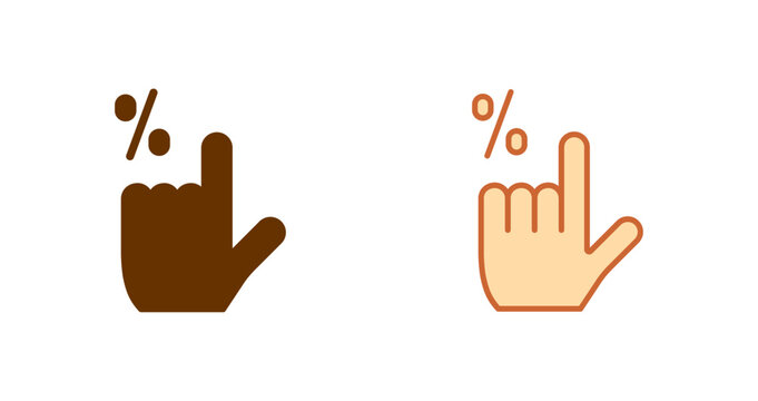 Click Through Rate Icon Design