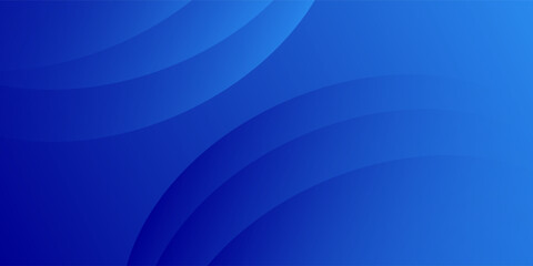 Smooth blue abstract vector background with soft gradient curves and dynamic overlapping circular shapes, ideal for modern tech, corporate, or creative designs.