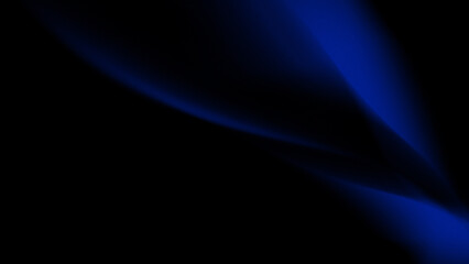 Fototapeta premium Modern blue gradient digital screen background with noise grain texture. 