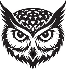 Tribal Owl Tattoo Design Art