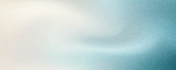 Obraz premium Light blue beige grainy background pastel abstract gradient poster backdrop noise texture webpage header banner design