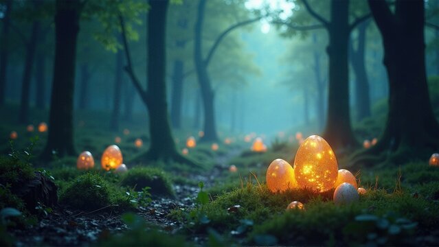 Glowing Forest