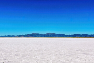 Salinas Grandes salt desert in Jujuy Province, Argentina