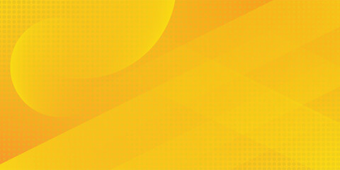 Modern abstract background with memphis elements in yellow and orange gradients and retro themed for posters, banners and website landing pages