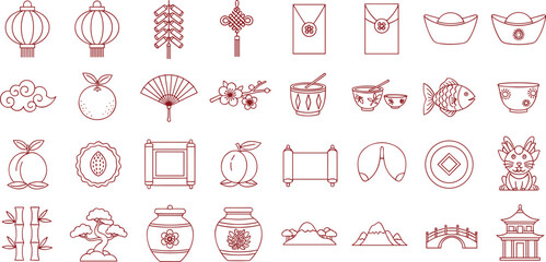 set of hand drawn vector illustration of a set of hand drawn hearts