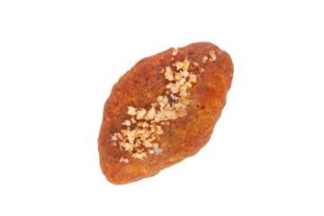 a single Malomakarona Greek honey biscuit