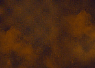 Brown gold orange yellow red abstract rough background. Grainy granulated textured paper backdrop for design, advertising, mockups or websites. Blank wallpaper with space for text