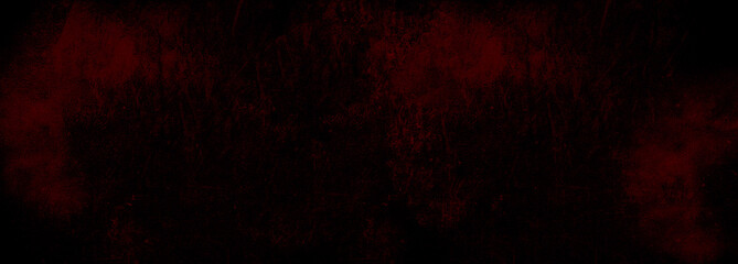 Red dark black abstract background. Rough, grainy, scratched, textured backdrop with space for text. Wallpaper for design, layouts, and advertising. Template