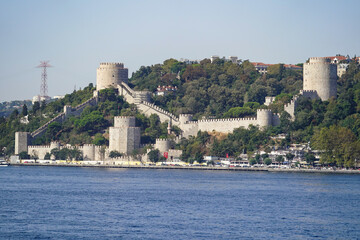 Rumelian Castle in Bosphorus Strait, Istanbul, Turkiye