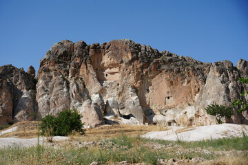 Hallac Monastery in Ortahisar, Nevsehir, Turkiye