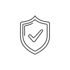 Trusted Shield Icon Set for Security, Safety, and Data Protection