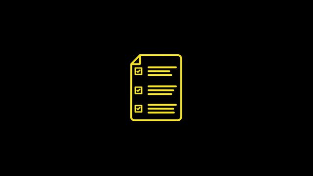 Checklist icon with three checked items
