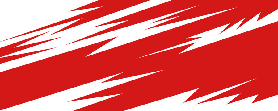 Side body graphic sticker. Abstract racing design concept. Car decal wrap design for motorcycle, boat, truck, car, boat and more.