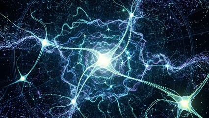 Abstract Electric Energy Network with Glowing Lines