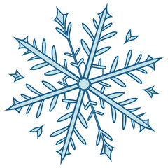 Snowflake illustration