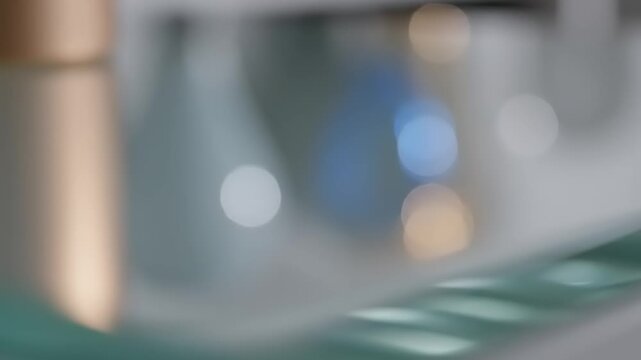 Blurry Motion of Water and Objects.