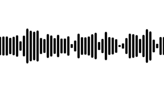 Mock up logo design for a music producer or solo musician brand.showcasing sound waves and black studio-themed aesthetics for bold music identity.