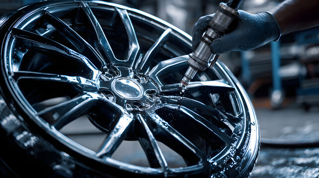 Car wheel repair
