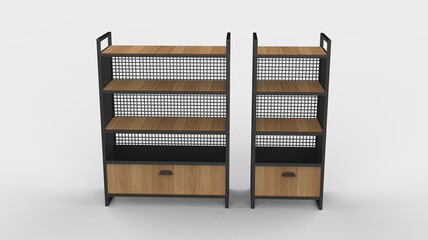 wood shelving 