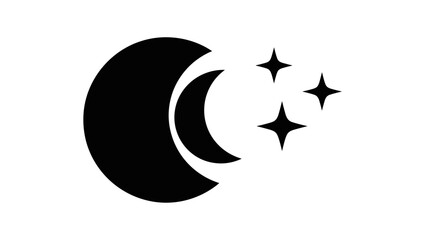 Crescent Moon and Stars Iconography.
