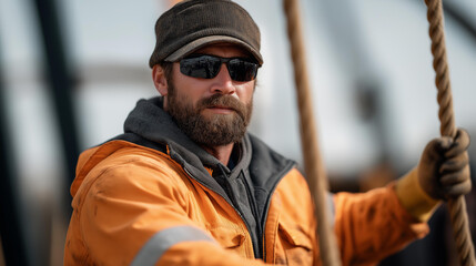 Construction and repair activities highlight personnel secured with ropes, emphasizing workplace safety, risk management, and professional training. cinematic color correction, natural uneven