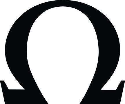 Logo Design Logo Omega Vector Alphabet, Greek, Omega, Symbols, Letter,