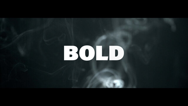 Bold Stomp Kinetic Typography