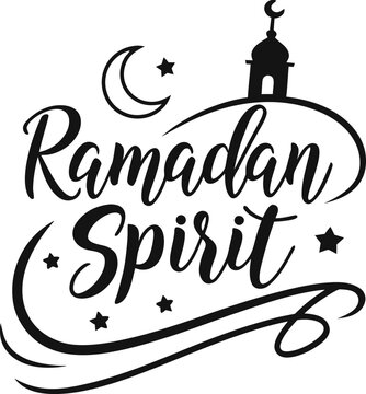 elegant handwritten Arabic style lettering ramada