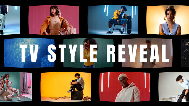 TV Style Media Slideshow