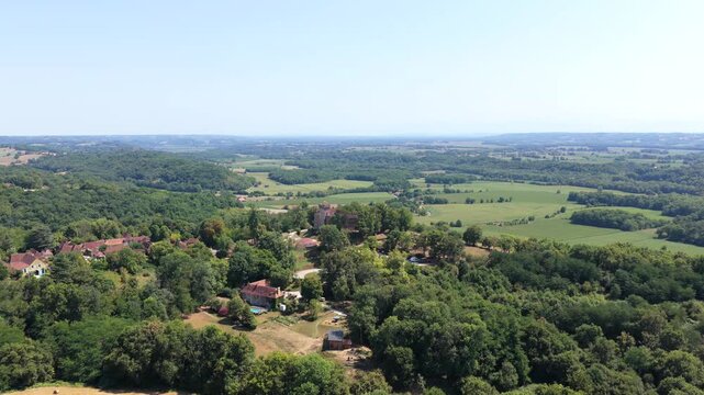 Fortress in France (Ch�teau de Morlanne)