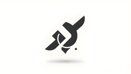 Modern abstract logo design with geometric shapes