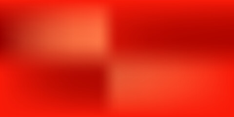 Vivid red gradient background. Abstract smooth hot color gradation wallpaper. Vibrant intense blurred backdrop for banner, poster, leaflet, brochure, booklet. Bright fiery red overlay. Vector