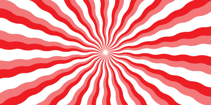 large red and white japansese rising sun