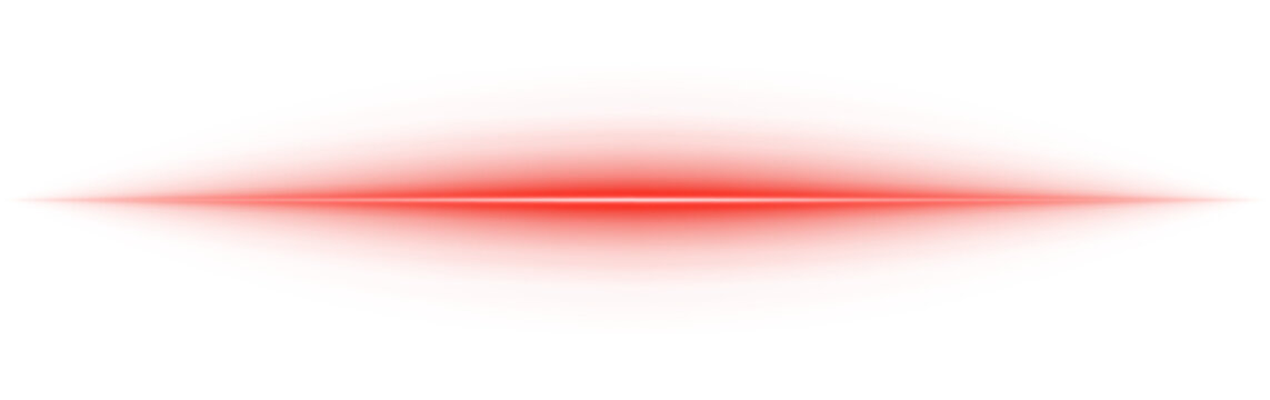 Dynamic red light rays form laser speed lines with neon glow effects, creating bright streaks and transparent energy flashes.