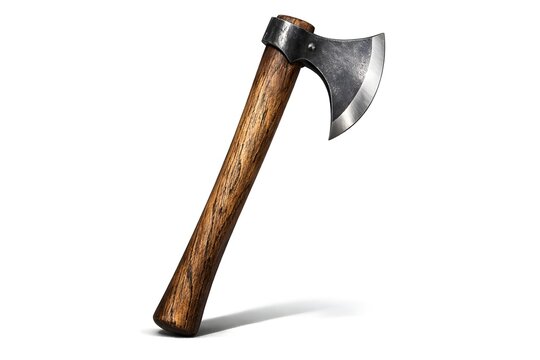 Francisca Throwing Axe Upright Hero Shot on White Background