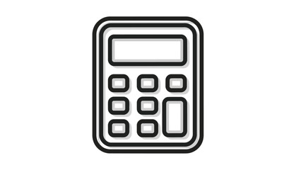 Modern calculator for finance and business calculations