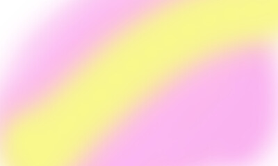 Obraz premium A soft gradient background featuring pastel pink and bright yellow hues blending seamlessly