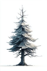 Fototapeta premium tree game 3d render