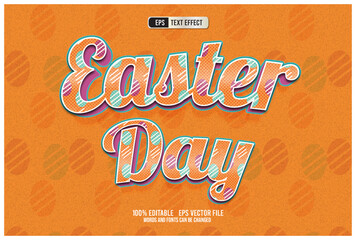 TEXT EFFECT EASTER DAY