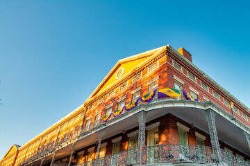 Stunning cityscape of New Orleans featuring streets and buildings during a winter day