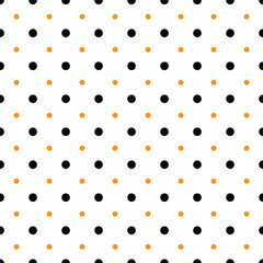polka dot seamless pattern for background, fabric motif, tile texture, wrapping paper, wallpaper