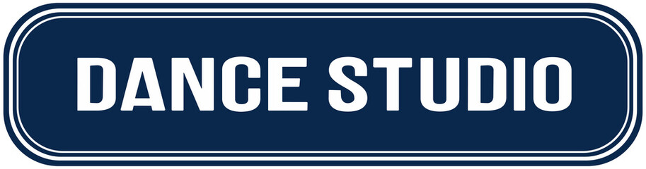 door sign that says dance studio