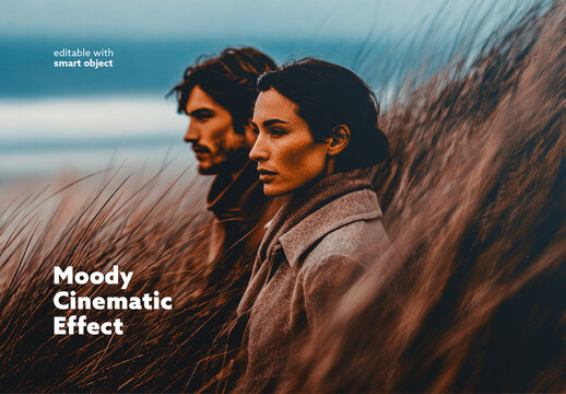 Moody Cinematic Photo Effect