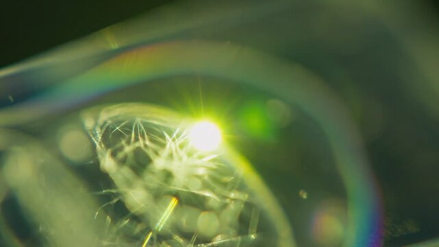 Quantum Computing Breakthroughs concept. Abstract light patterns with vibrant colors and organic shapes.