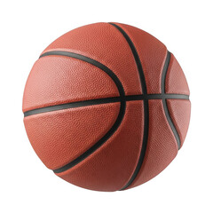 Classic basketball with distinctive orange and black design
