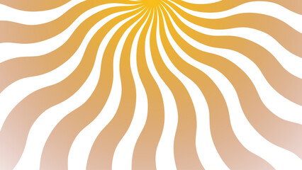 Vintage retro banner background. Pink purple green pastel radial stripes sunburst with light. Pastel color twisting stripes sunburst. Vector illustration. Abstract retro background with stripes .