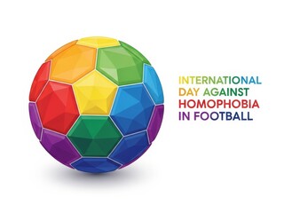 Rainbow Soccer Ball Celebrating Diversity in Football Sports