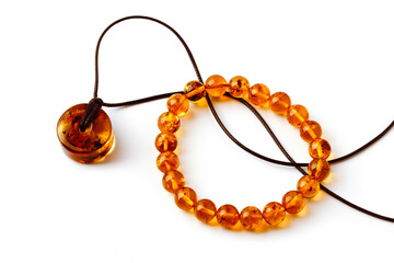 Amber jewelry