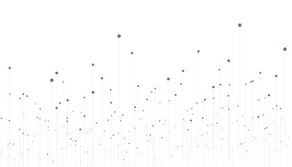 white digital pixel squares art, isolated png geometric overlay	
