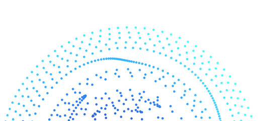 Abstract digital technology hi-tech futuristic blue white background, cyber information communication, innovation future tech data, internet network connection, Ai big data lines dots, circuit vector